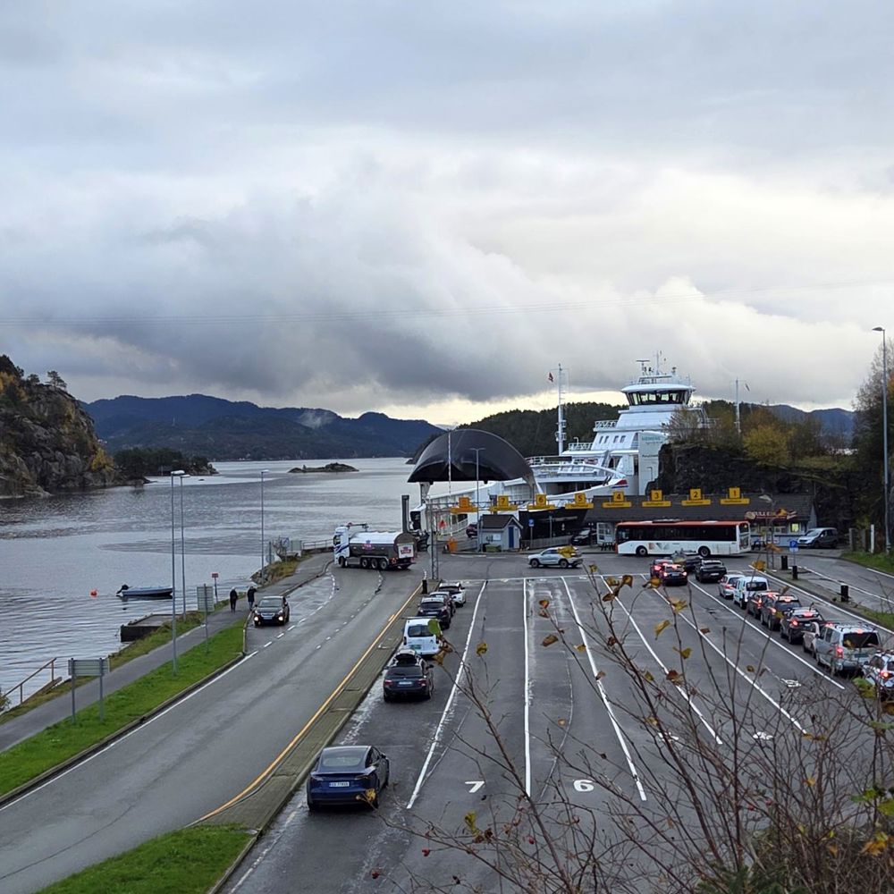 Ferjekaia på Krokeide. Foto Eva Johansen/ Skyss