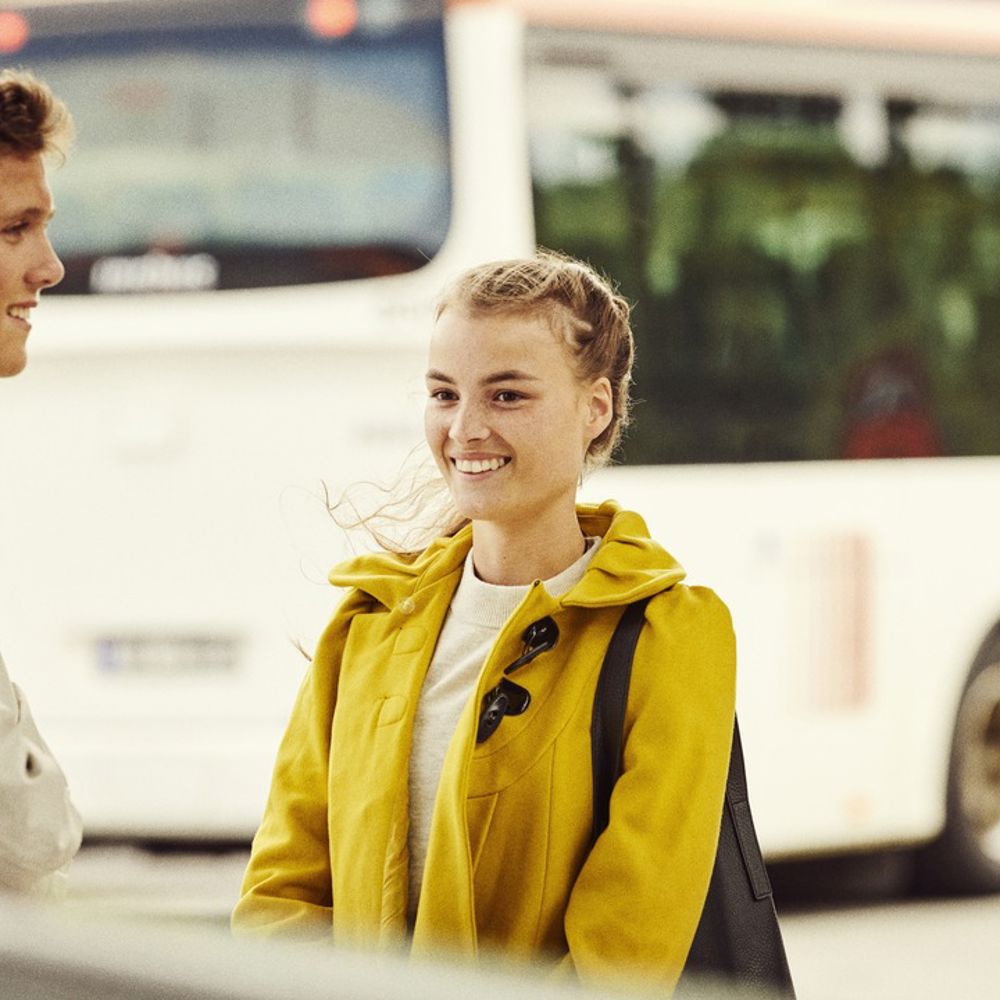 Ungdomar på Åsane terminal. Foto: Morten_Wanvik