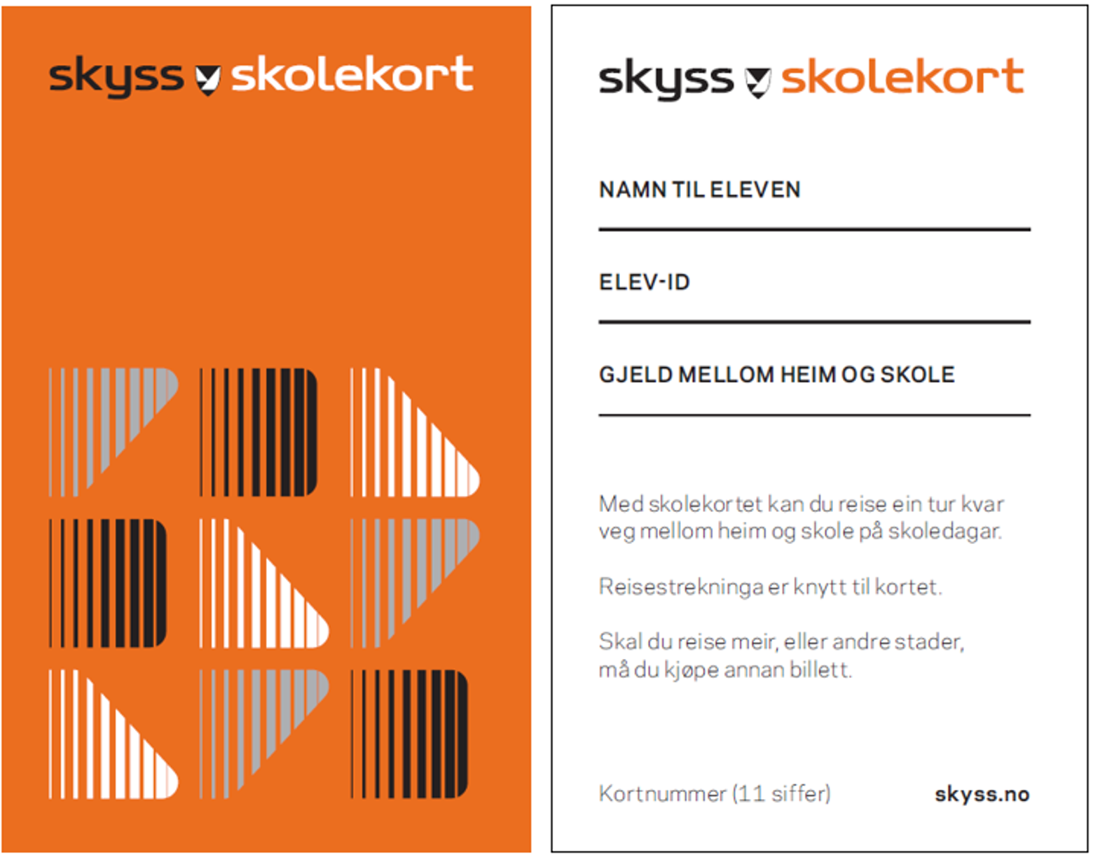 Bilde av skolekort